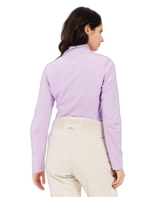 Protest Remutez 1/4 Zip Active Top Thistle Purple Γυναικεία Μπλούζα Fleece