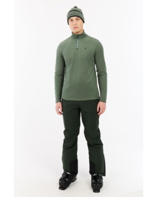 Protest 1/4 Zip Active Top Aspen Green Ανδρική Μπλούζα Fleece