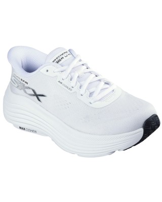 Skechers Max Cushioning Endeavour Slip Ins Γυναικείο Παπούτσι Λευκό