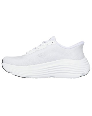 Skechers Max Cushioning Endeavour Slip Ins Γυναικείο Παπούτσι Λευκό