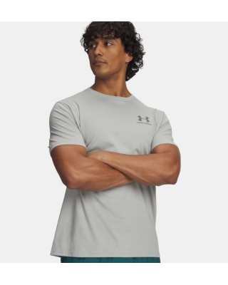 Under Armour M Sportstyle Lc Ss Ανδρικό T-Shirt Λαδί