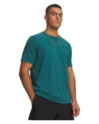 Under Armour M Sportstyle Lc Ss Ανδρικό T-Shirt Πράσινο