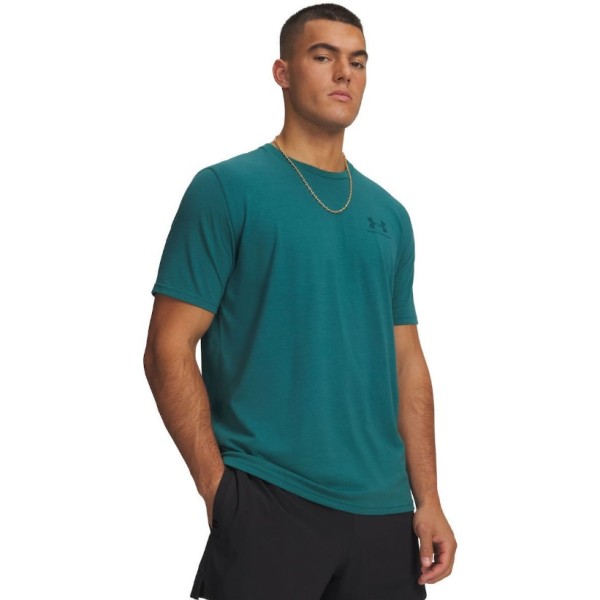 Under Armour M Sportstyle Lc Ss Ανδρικό T-Shirt Πράσινο