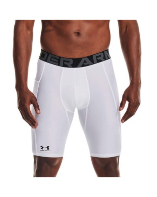 Under Armour Hg Lng Shorts Ανδρικό Σορτς Λευκό Under Armour Hg Lng Shorts Ανδρικό Σορτς Λευκό