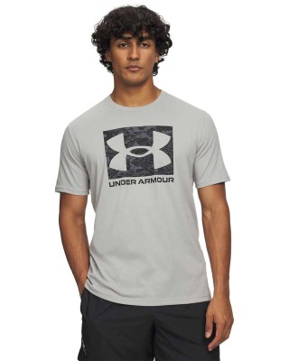 Under Armour Abc Camo Boxed Logo Ss Ανδρικό T-Shirt Λαδί Under Armour Abc Camo Boxed Logo Ss Ανδρικό T-Shirt Λαδί