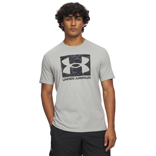 Under Armour Abc Camo Boxed Logo Ss Ανδρικό T-Shirt Λαδί