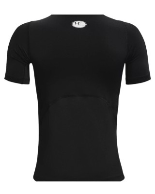 Under Armour Heatgear Παιδική Ισοθερμική Μπλούζα Μαύρη