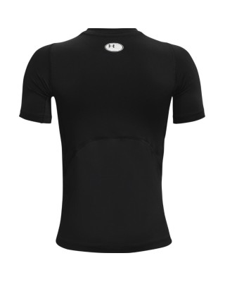 Under Armour Heatgear Παιδική Ισοθερμική Μπλούζα Μαύρη