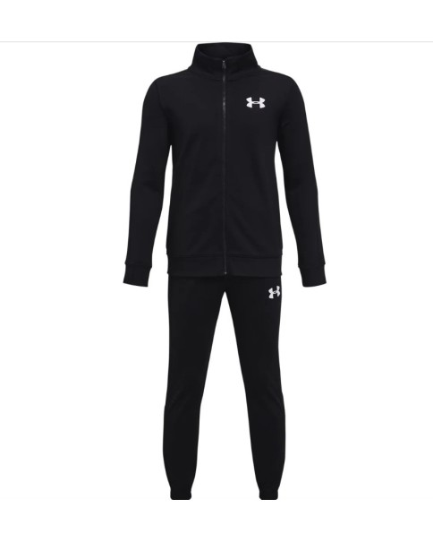 Under Armour Knit Track Suit Σετ Φόρμας Παιδικό Μαύρο
