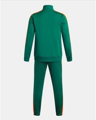 Under Armour Knit Track Suit Σετ Φόρμας Παιδικό Πράσινο