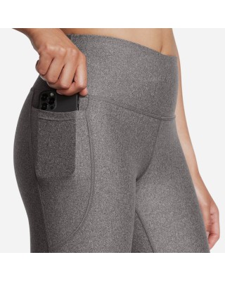 Under Armour Tech Hi Ankle Leg Γυναικείο Κολάν Γκρι