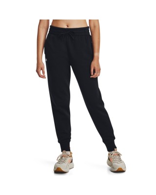 Under Armour Rival Fleece Jogger Γυναικείο Παντελόνι Μαύρο