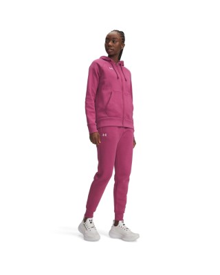 Under Armour Rival Fleece Jogger Γυναικεία Παντελόνια Ροζ