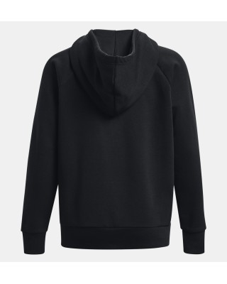 Under Armour Rival Fleece Fz Hoodie Γυναικείες Ζακέτες Μαύρη