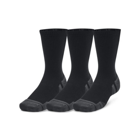 Under Armour Performance Tech 3Pk Crew Κάλτσες Μαύρες