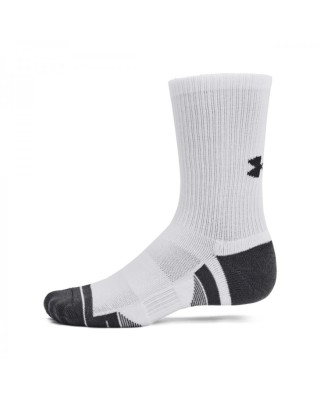 Under Armour Performance Tech 3Pk Crew Κάλτσες Λευκό