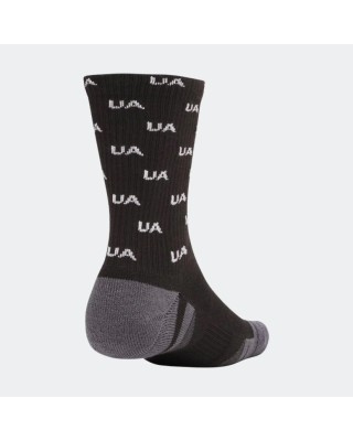 Under Armour Perf Tech Nov 3Pk Crew Κάλτσες Μαύρες Under Armour Perf Tech Nov 3Pk Crew Κάλτσες Μαύρες