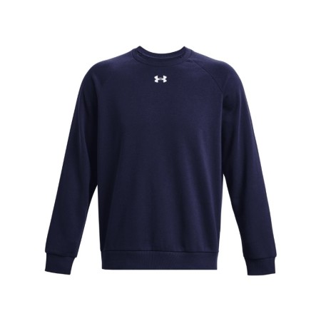 Under Armour Rival Fleece Crew Ανδρικές Μπλούζες Μπλε