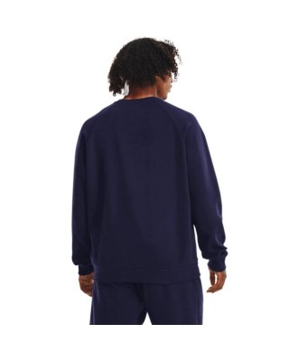 Under Armour Rival Fleece Crew Ανδρικές Μπλούζες Μπλε