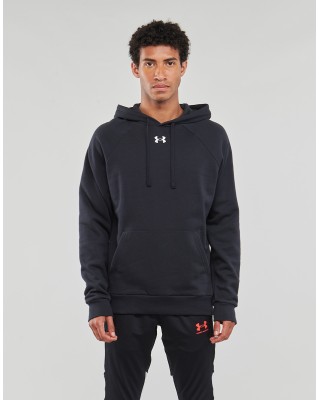 Under Armour Rival Fleece Hoodie Ανδρικές Μπλούζες Μαύρο