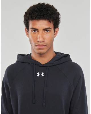 Under Armour Rival Fleece Hoodie Ανδρικές Μπλούζες Μαύρο