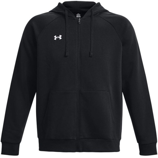 Under Armour Rival Fleece Fz Hoodie Ανδρική Ζακέτα Μαύρη