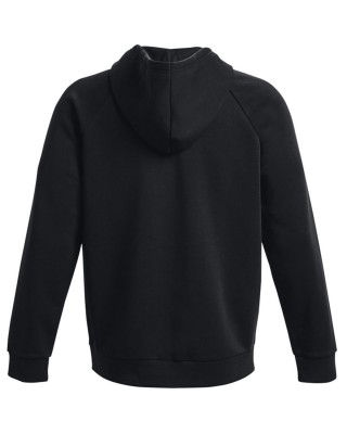 Under Armour Rival Fleece Fz Hoodie Ανδρική Ζακέτα Μαύρη