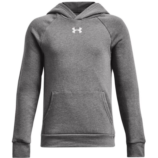 Under Armour Rival Fleece Hoodie Παιδικές Μπλούζες Γκρι