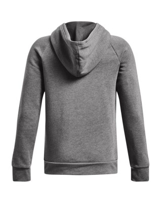 Under Armour Rival Fleece Hoodie Παιδικές Μπλούζες Γκρι