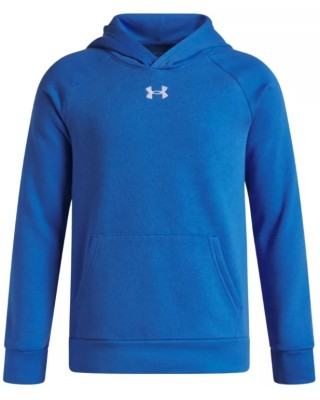 Under Armour Rival Fleece Hoodie Παιδική Μπλούζα Μπλε