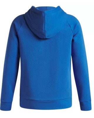 Under Armour Rival Fleece Hoodie Παιδική Μπλούζα Μπλε