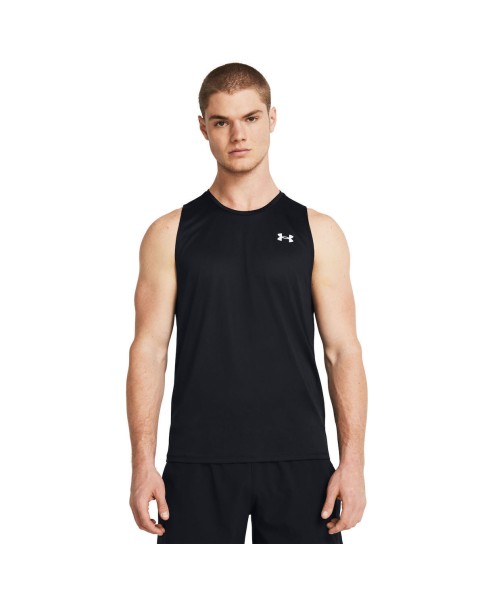 Under Armour Tech Tank Ανδρικό Αμάνικο Μαύρο Under Armour Tech Tank Ανδρικό Αμάνικο Μαύρο