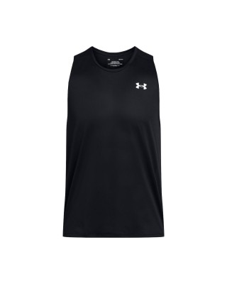 Under Armour Tech Tank Ανδρικό Αμάνικο Μαύρο
