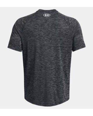 Under Armour Tech Textured Ss Ανδρικό T-Shirt Μαύρο Under Armour Tech Textured Ss Ανδρικό T-Shirt Μαύρο