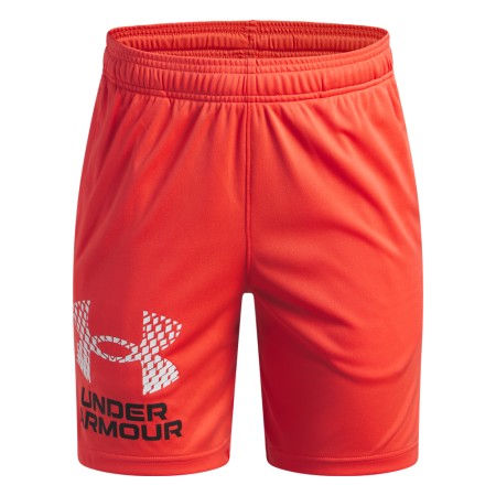 Under Armour Tech Logo Shorts B Παιδικό Σορτς Κόκκινο