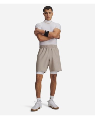 Under Armour Tech Woven Wordmark Short Ανδρικό Σορτς Μπεζ Under Armour Tech Woven Wordmark Short Ανδρικό Σορτς Μπεζ