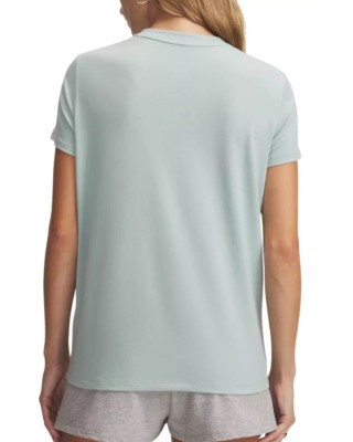Under Armour Rival Core Ss Γυναικείο T-Shirt Πράσινο