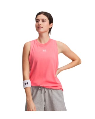 Under Armour Rival Muscle Tank Γυναικείο Αμάνικο Ροζ Under Armour Rival Muscle Tank Γυναικείο Αμάνικο Ροζ