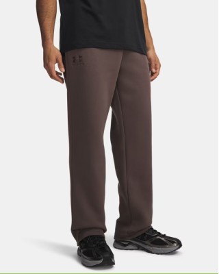 Under Armour Icon Fleece Pant Open Ανδρικό Παντελόνι Καφέ Under Armour Icon Fleece Pant Open Ανδρικό Παντελόνι Καφέ