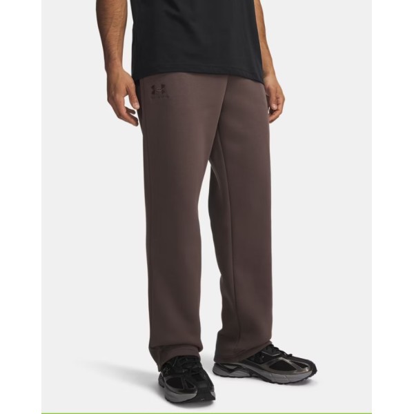 Under Armour Icon Fleece Pant Open Ανδρικό Παντελόνι Καφέ Under Armour Icon Fleece Pant Open Ανδρικό Παντελόνι Καφέ
