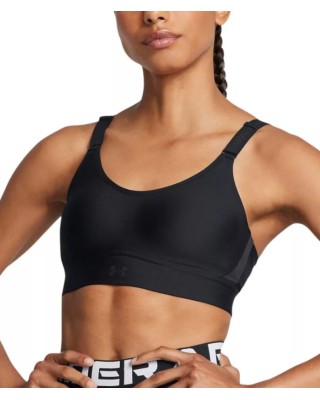 Under Armour Infinity Mid 2.0 Bra Αθλητικό Μπουστάκι Μαύρο