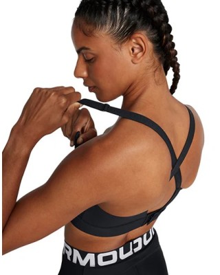 Under Armour Infinity Mid 2.0 Bra Αθλητικό Μπουστάκι Μαύρο Under Armour Infinity Mid 2.0 Bra Αθλητικό Μπουστάκι Μαύρο