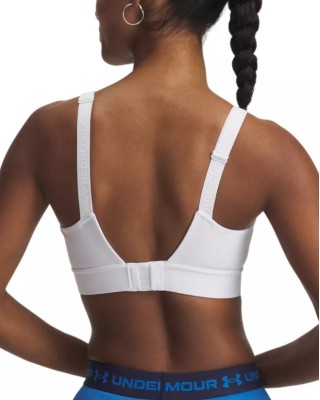 Under Armour Infinity Mid 2.0 Bra Αθλητικό Μπουστάκι Λευκό
