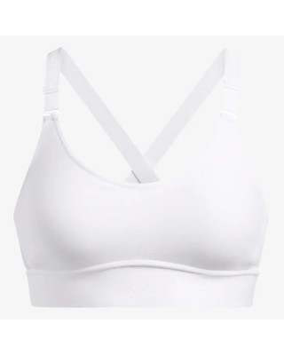 Under Armour Infinity Mid 2.0 Bra Αθλητικό Μπουστάκι Λευκό