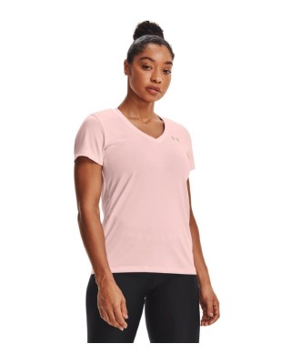 Under Armour Tech Ssv- Twist Γυναικείο T-Shirt Ροζ