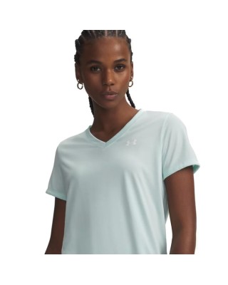 Under Armour Tech Ssv- Solid Γυναικείο T-Shirt Γαλάζιο