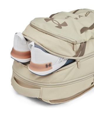 Under Armour Hustle 6.0 Backpack Σακίδια 29lt Μπεζ