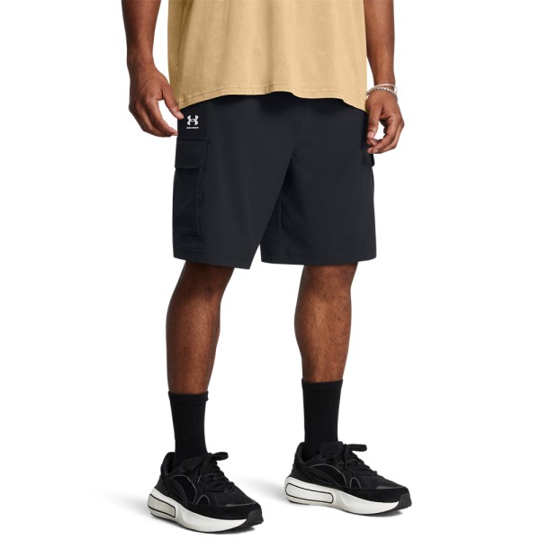 Under Armour Vibe Woven Cargo Short Ανδρικό Σορτς Μαύρο Under Armour Vibe Woven Cargo Short Ανδρικό Σορτς Μαύρο