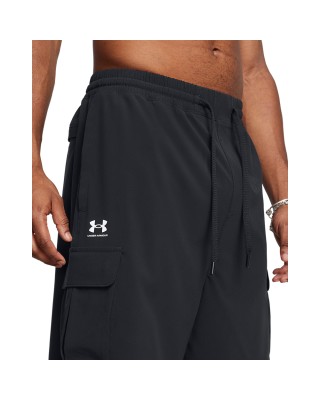 Under Armour Vibe Woven Cargo Short Ανδρικό Σορτς Μαύρο Under Armour Vibe Woven Cargo Short Ανδρικό Σορτς Μαύρο