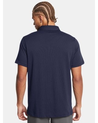 Under Armour Icon Ανδρικό Polo Μπλε